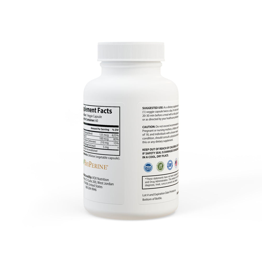 
                  
                    Vitamin K2 + D3 Supplement (60 Capsules)
                  
                