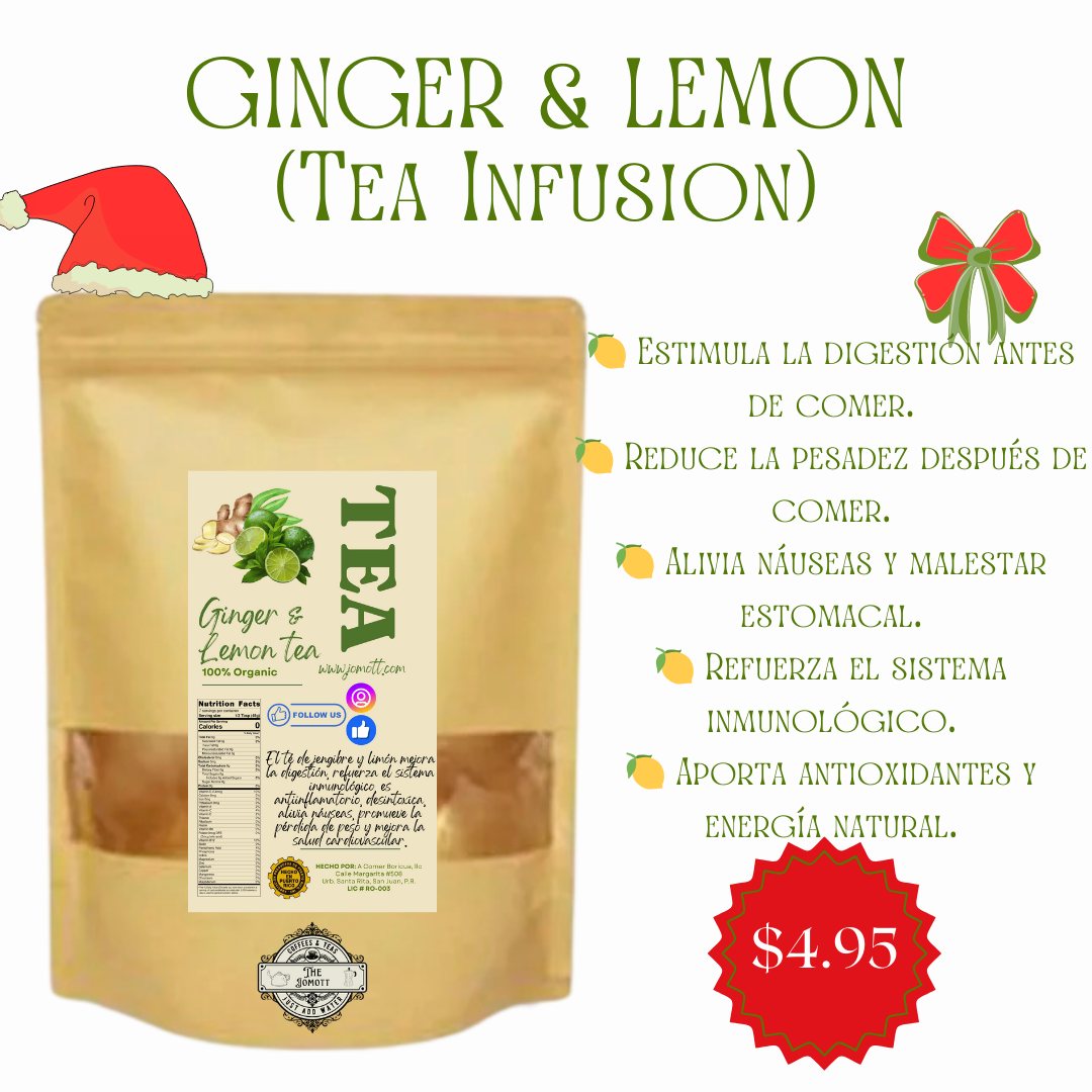 Ginger & Lemon (Tea Infusion)