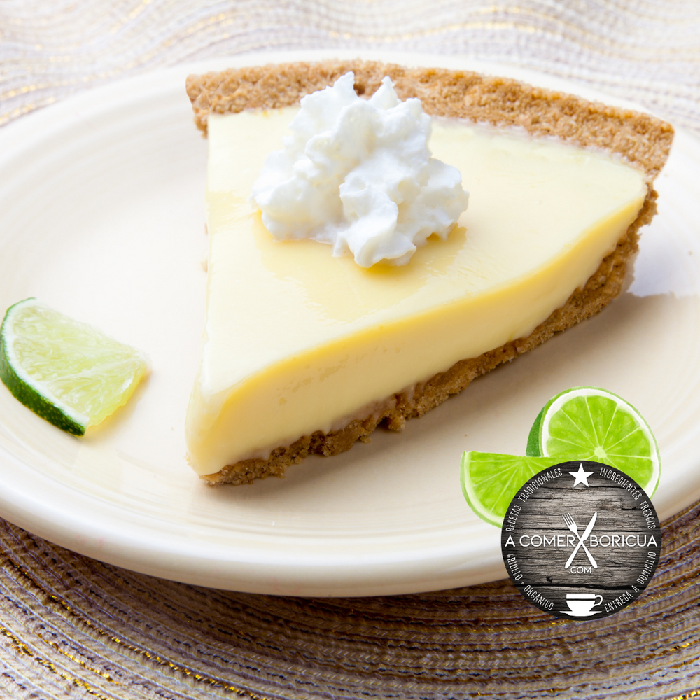 KEY LIME PIE VEGANO (HOMEMADE)