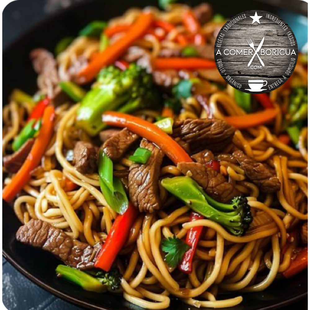 BEEF LO MEIN (SECHUAN STYLE)